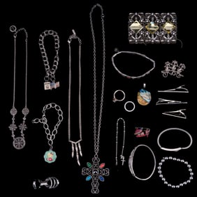 Danecraft, Trifari, Napier, Sterling Jewelry