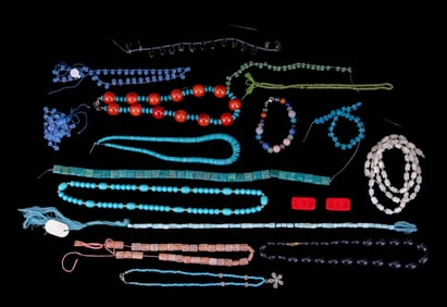 Nat. Stone, Turquoise, Beaded Jewelry