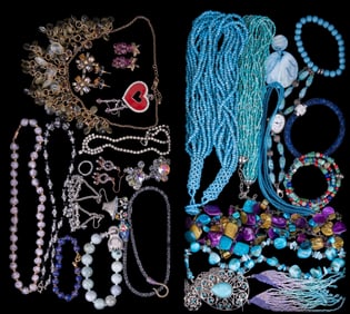 Crystal, Rhinestone, Beaded Jewelry