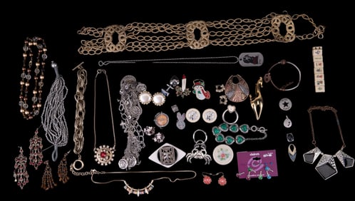 Lisner, Claiborne, Gold Tone Costume Jewelry