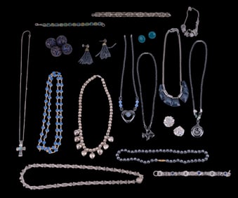 Sterling, Blue Stone, Cloisonne Beads & more