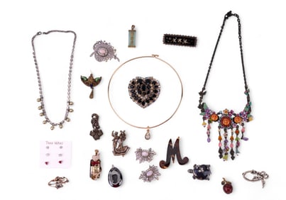 Crystal/Rhinestone, Enamel, Victorian, more