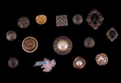 Nony N.Y, Button Covers, Military Buttons