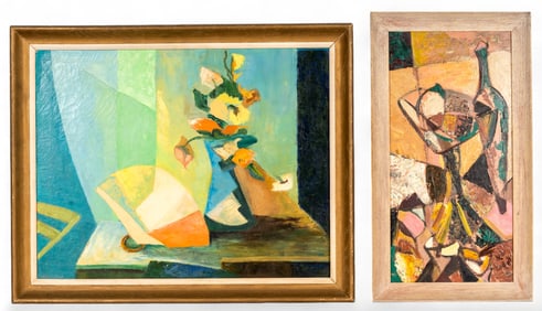 Cubist Style Still Life Pairing