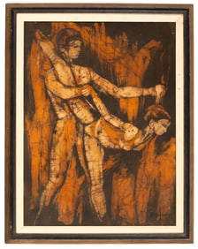 Batik of Ballet Dancers