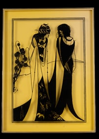 Aubrey Beardsley Print John the Baptist and Salome