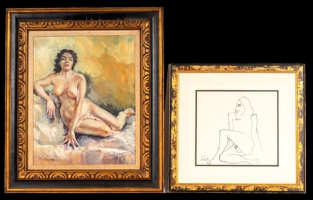Nude Figure Drawing and Painting