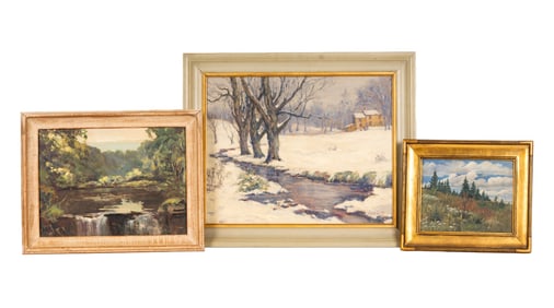 John Zollinger Miller Plein Air Painting, 2 More