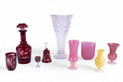 Crystal Cut Glass & Art Glass