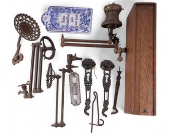 Antique Articulating Gas Lamp Fixtures & More