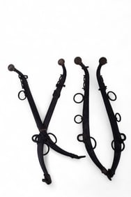 Antique Iron Horse Hames Set (4)