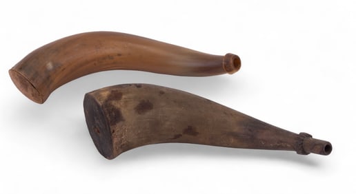 Antique Powder Horns (2)