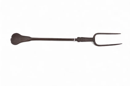 Early 18th C. Roasting Fork w/ Hart
