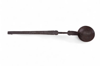 18th C. Long Round Spoon