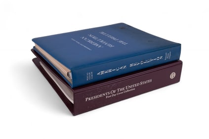 First Day & Comm. Postal Cover Albums