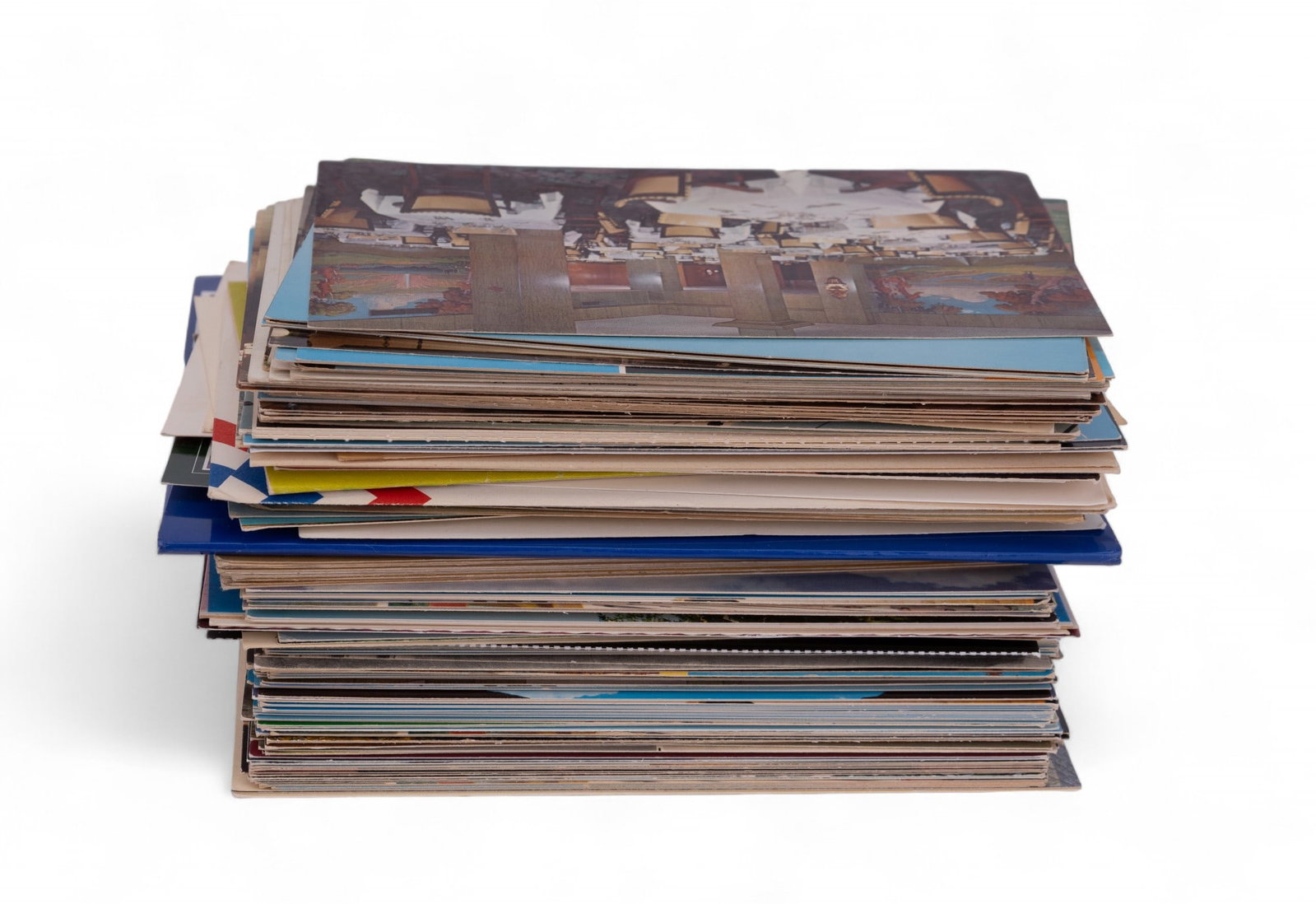 Vintage Postcards (~250): Approx 250 vintage postcards of various locations & themes, including: boats, cities, towns, activities, nature, & more.