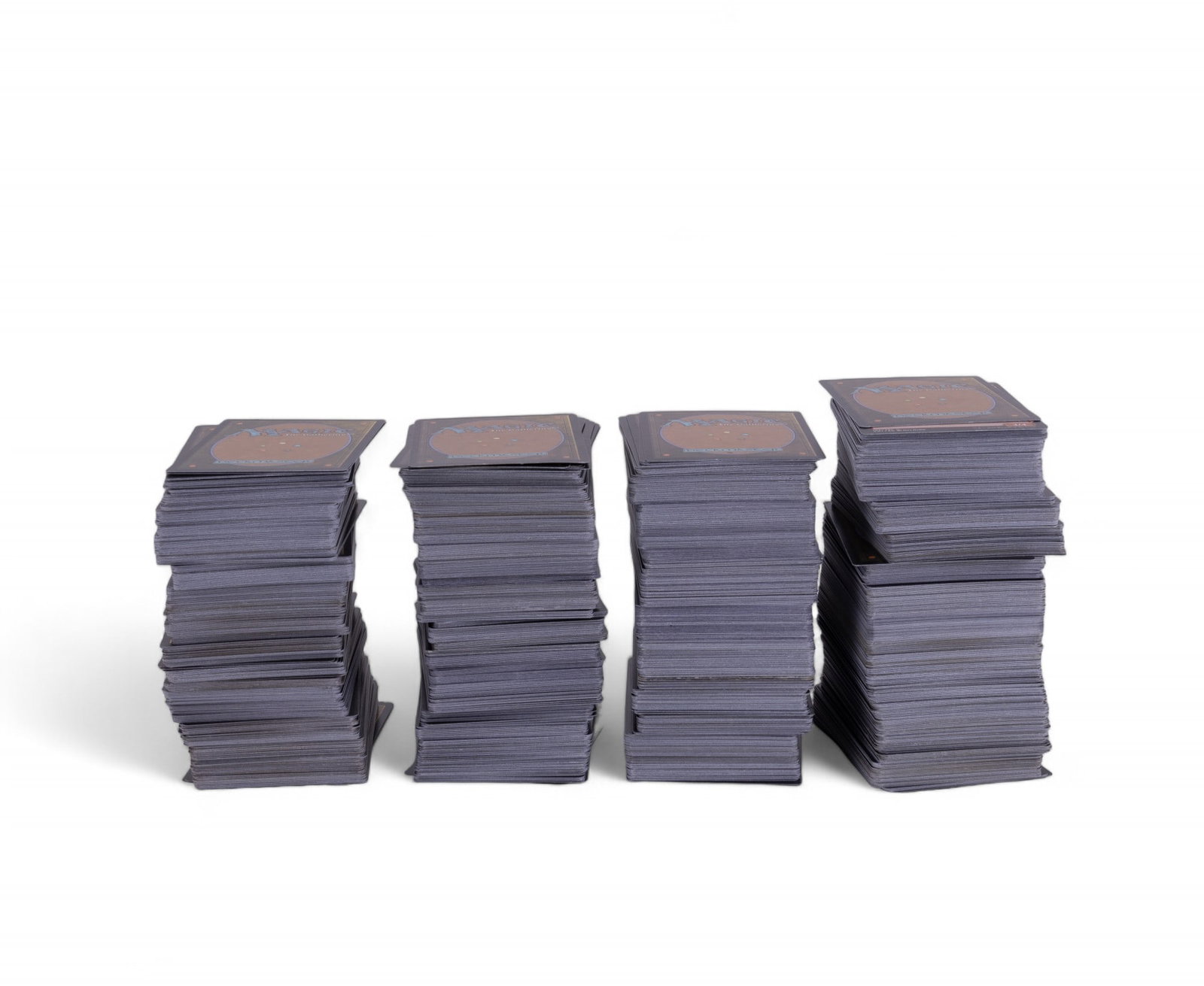 1600 Unsearched Magic the Gathering Cards: Approximately 1600 Magic the Gathering that was not searched through by consignor. Cards mostly seem to be in mint and near mint condition (not a guarantee of condition).