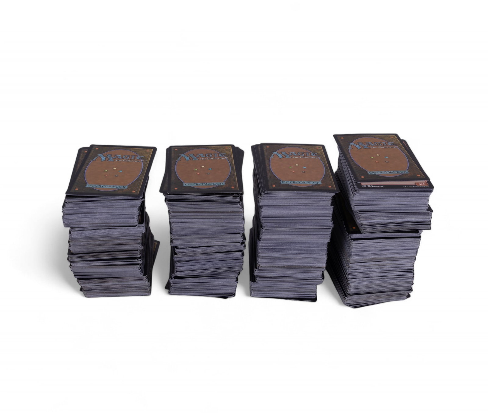 1600 Unsearched Magic the Gathering Cards: Approximately 1600 Magic the Gathering that was not searched through by consignor. Cards mostly seem to be in mint and near mint condition (not a guarantee of condition).