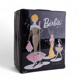 1962 Barbie Carrying Case w/ Other Doll