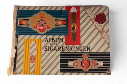 Cigar Bands in Dutch Collector Book