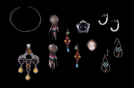 Vintage Navajo Sterling Jewelry