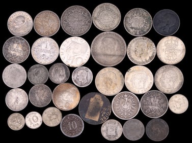 Antique/Vintage Mainland European Silver Coins