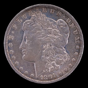 1891 Morgan Silver Dollar