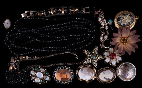 Victorian Cameo and Vintage Estate Jewelry