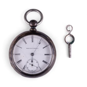 Antique Elgin Coin Silver Pocketwatch