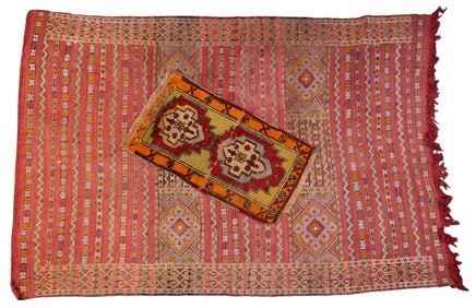 Hand-Woven Tribal-Patterned Rugs