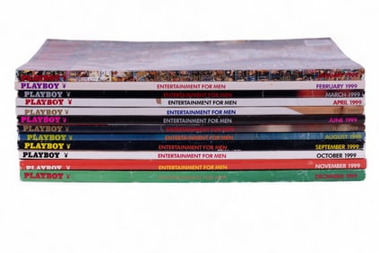 Playboy 1999 Magazines (Complete Set)