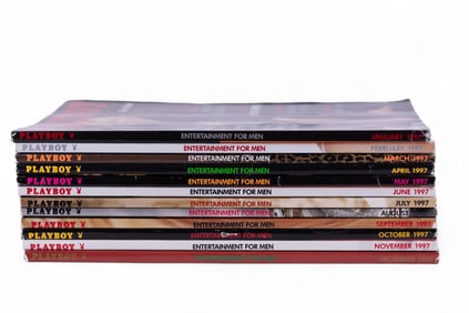 Playboy 1997 Magazines (Complete Set)