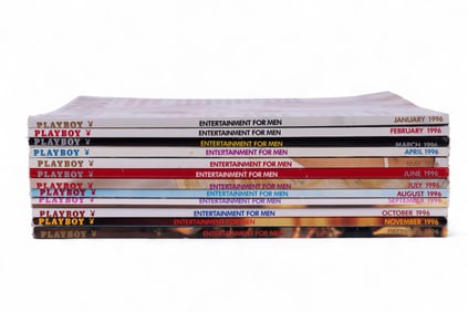 Playboy 1996 Magazines (Complete Set)