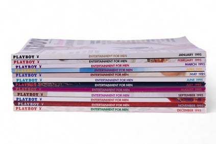 Playboy 1995 Magazines (Complete Set)