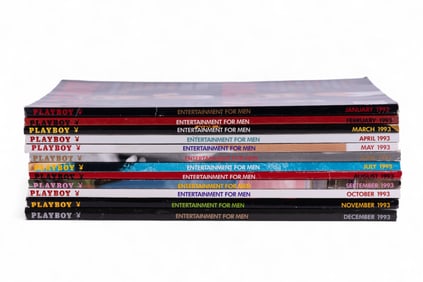 Playboy 1993 Magazines (Complete Set)