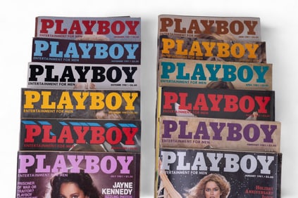 Playboy 1981 Magazines (Complete Set)