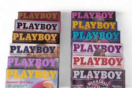 Playboy 1980 Magazines (Complete Set)