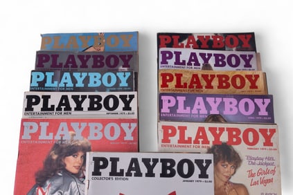 Playboy 1979 Magazines (Complete Set)