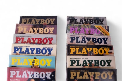 Playboy 1976 Magazines (Complete Set)