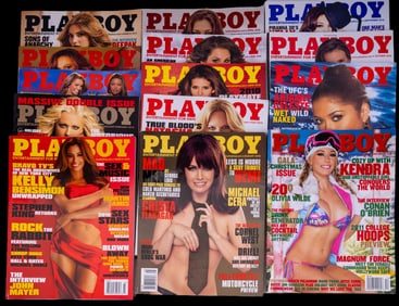 Playboy 2010 Magazines (Complete Set), More