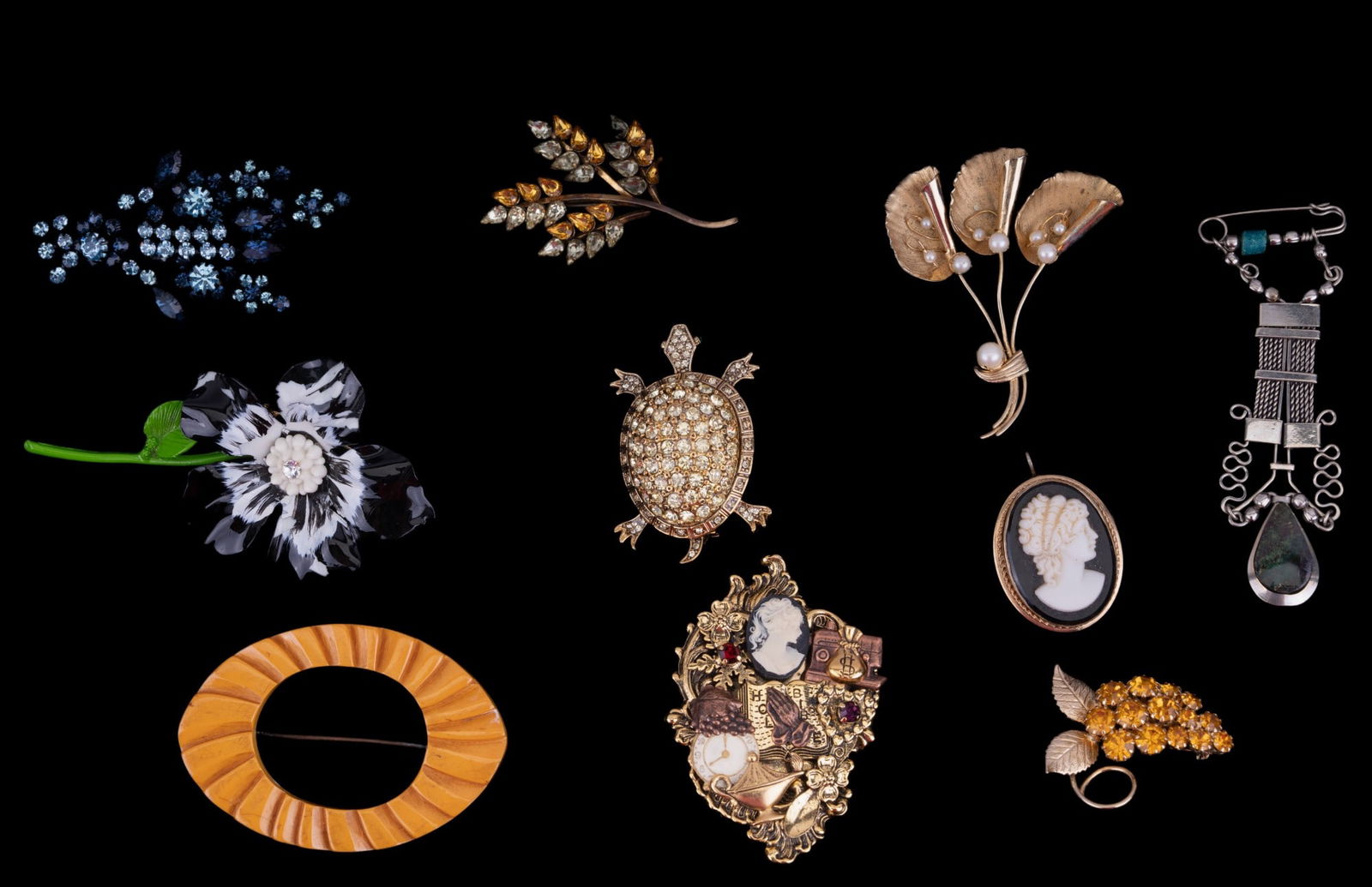 G.F, Monet, Sterling, more Brooches (1 of 6)