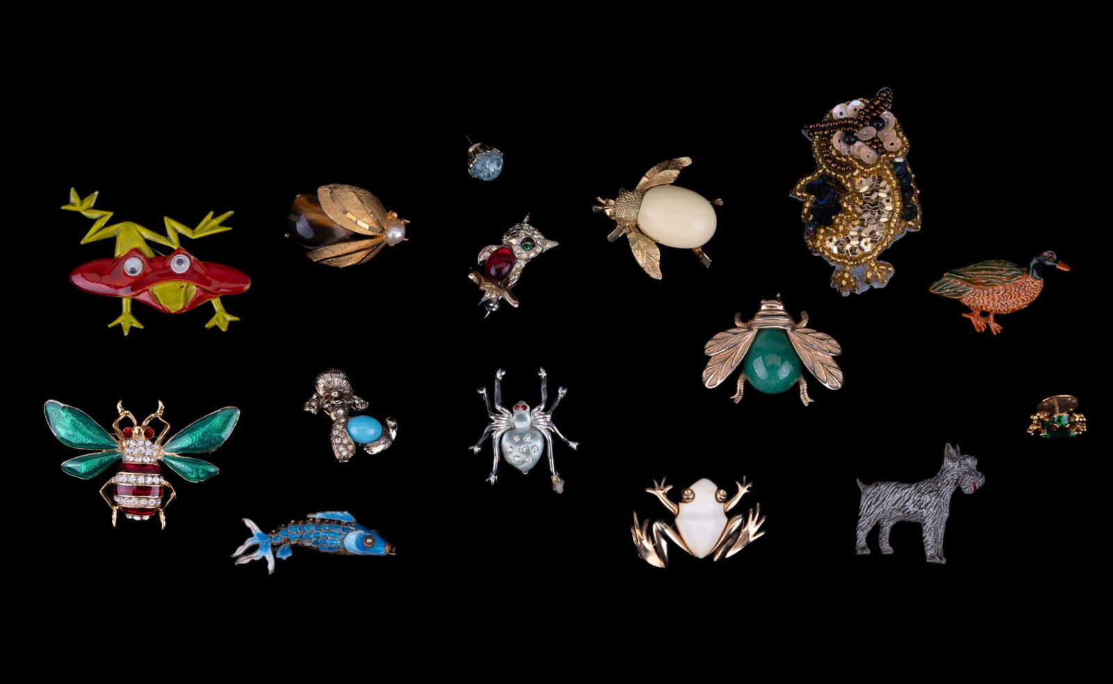 Marvella, Pell, Art, Figural Brooches (1 of 13)