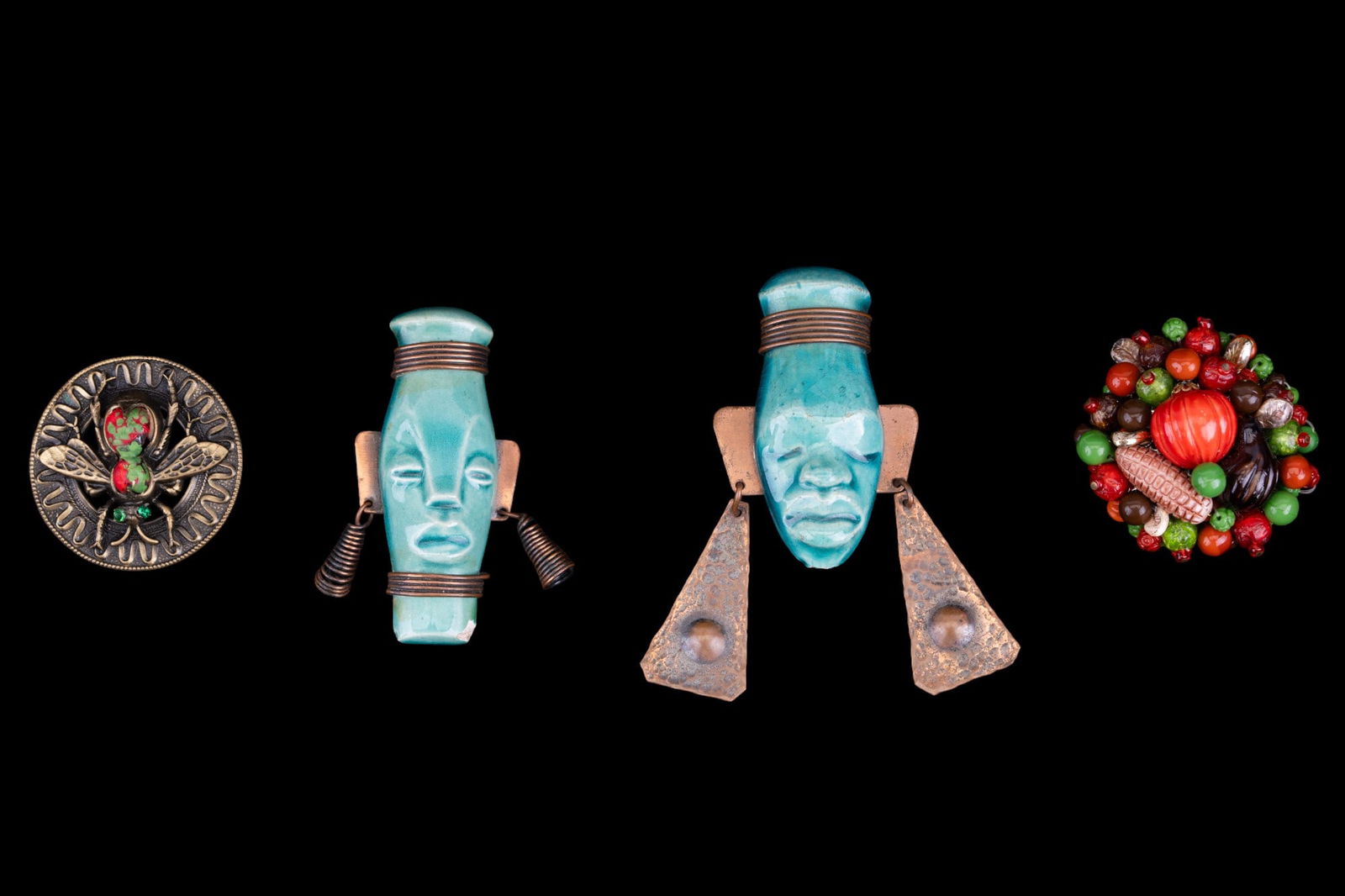 Figural Artistic Brooches (3) (1 of 6)