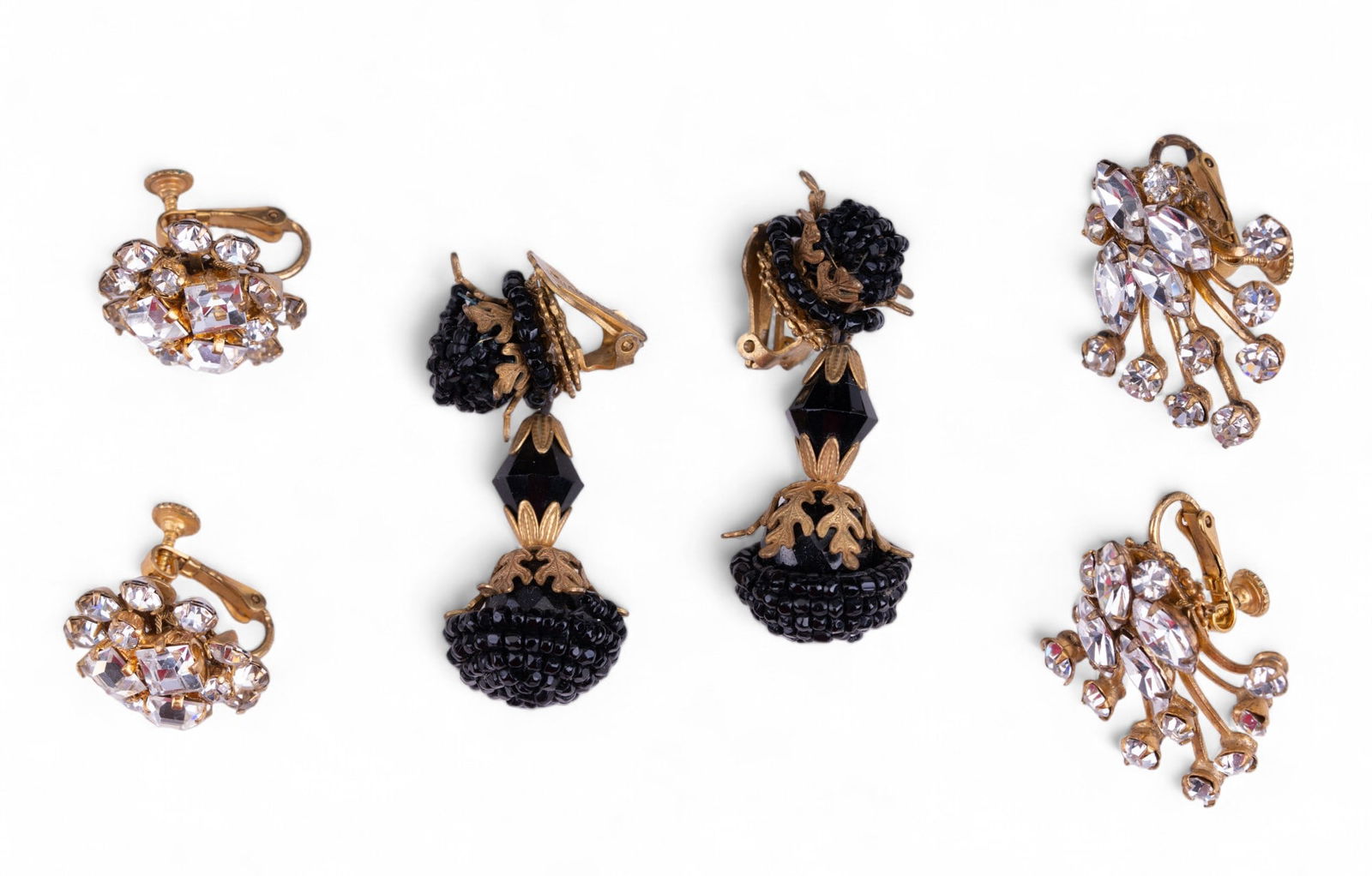 Miriam Haskell Vintage Estate Earrings (1 of 6)