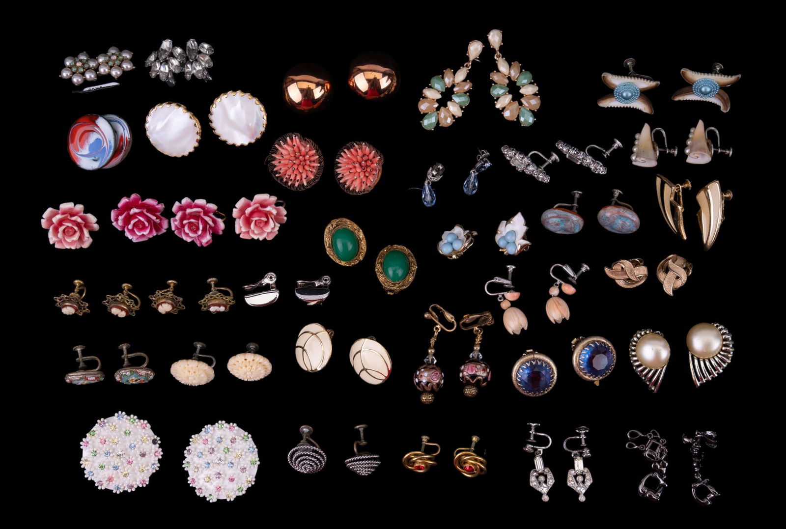 Trifari, Napier, Monet, Sarah, more Earrings (1 of 14)