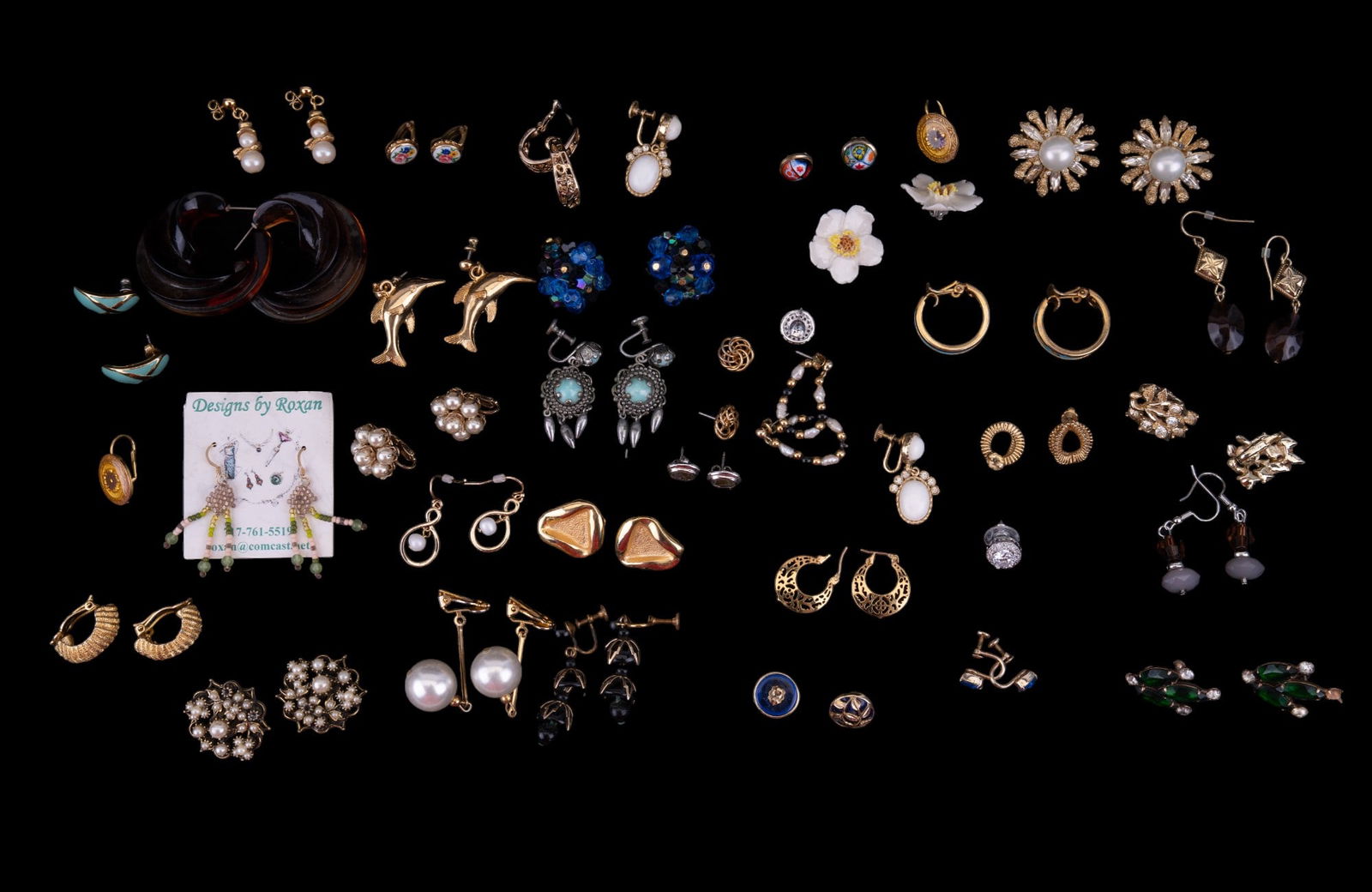 G.F, Vintage Estate Earrings (1 of 14)