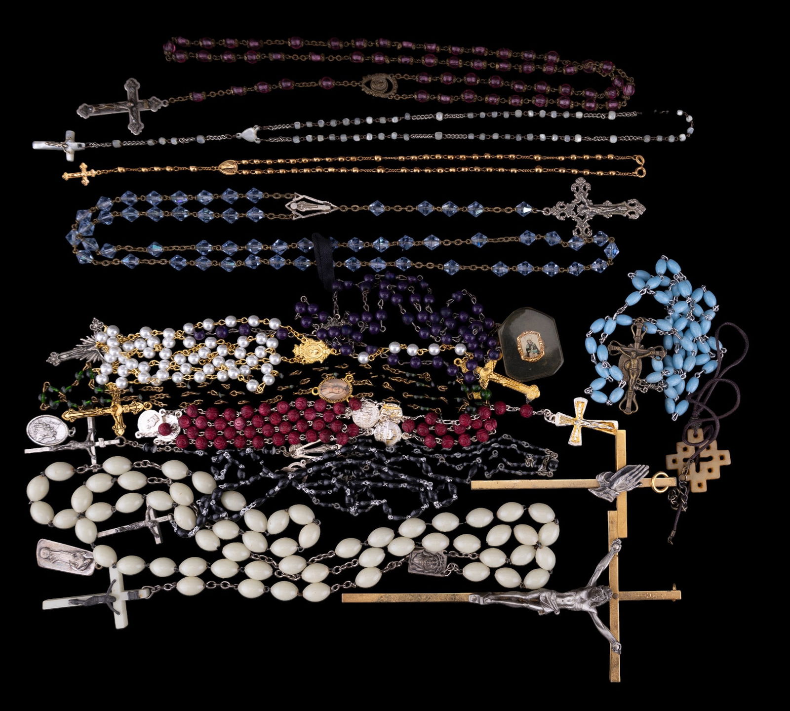 Rosaries, G.F, Religious Symbol Grouping (1 of 2)