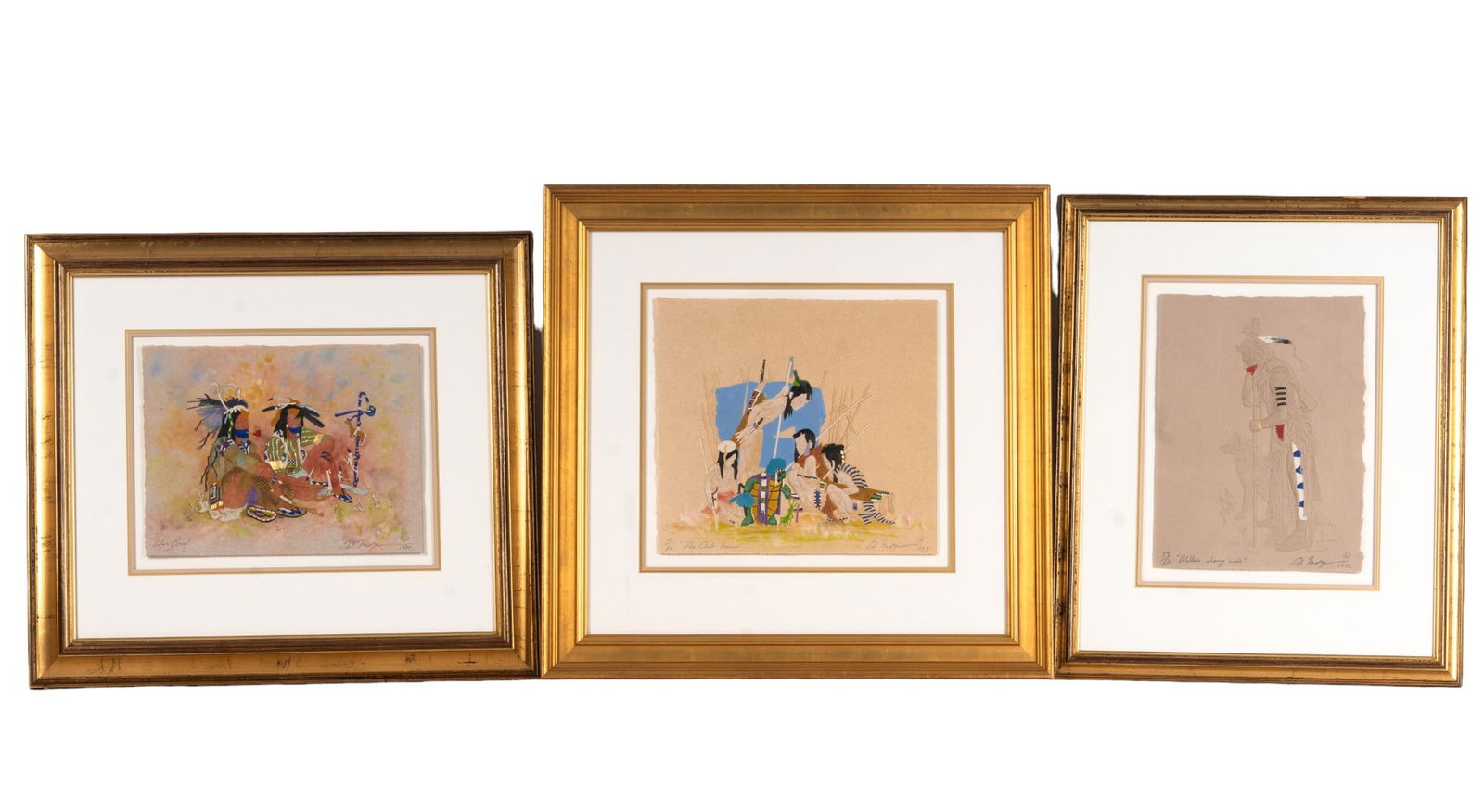 Ed Morgan Prints Hand Colored Embossed Paper (3) (1 of 18)