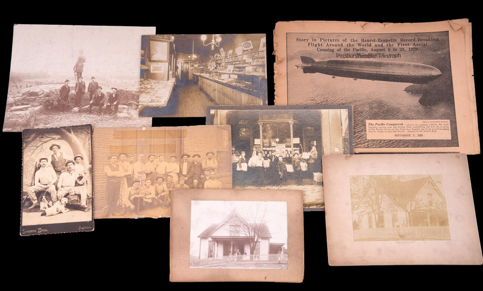 Antique Group Photos & Newspaper (8) (1 of 5)