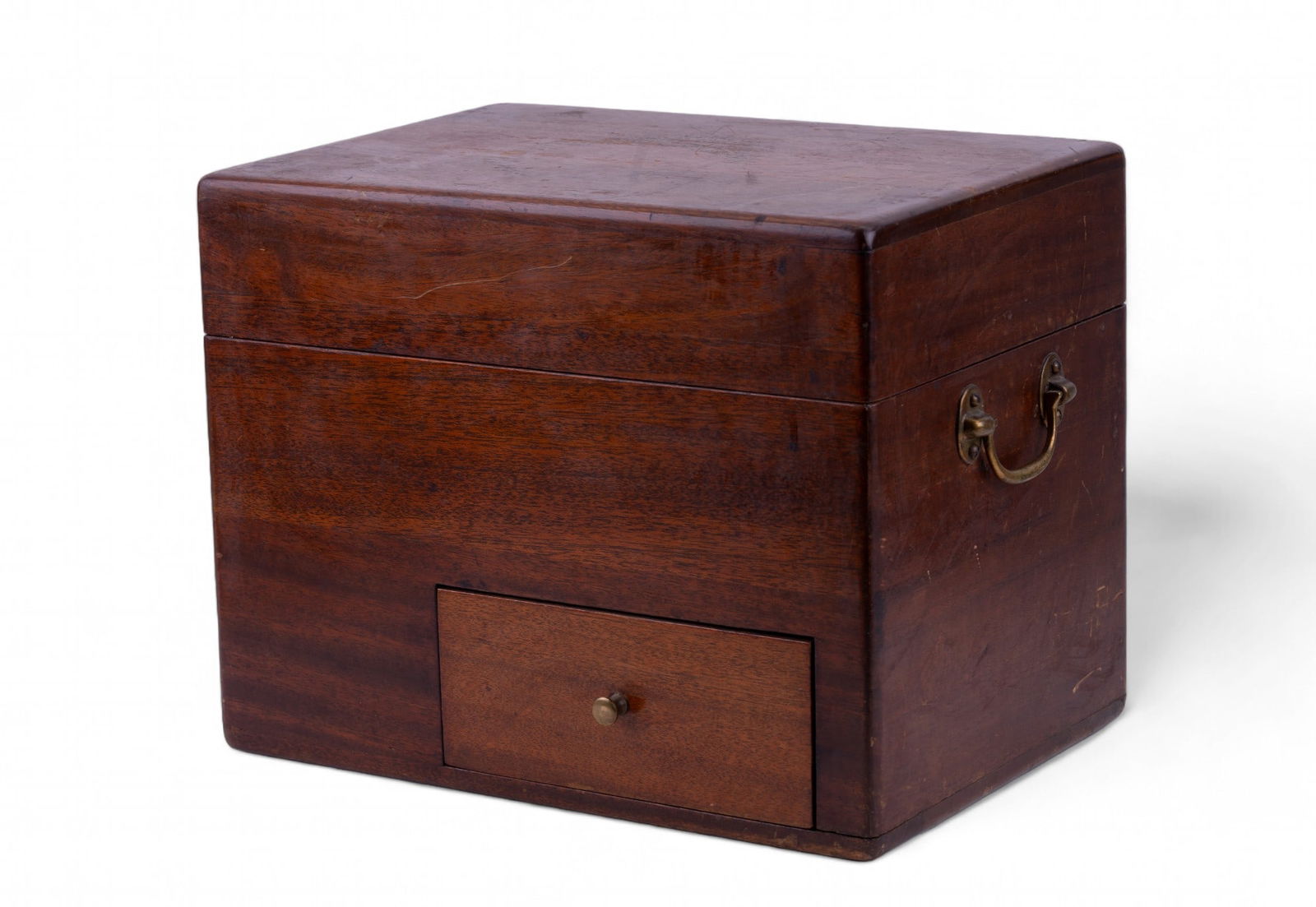 Document Box, Folk Art Bird Cage, Small Clock (1 of 9)